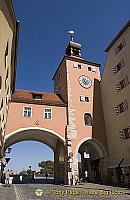 Tramway arch and Gate tower to the Old City, the only one of three to survive