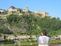 Tony shooting Rheinfels Castle