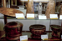 Display of copper home wares