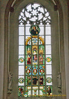 Stained glass window