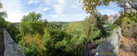 Castle garden panorama