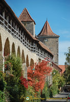 Along Rothenburg north wall