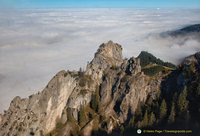 A sea of clouds in Tegelberg