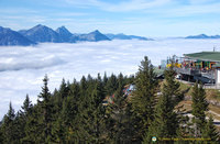 A sea of clouds at Tegelberg