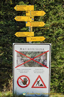 Marienbrücke is closed for maintenance