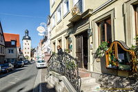 Me, outside the Gasthof Krone