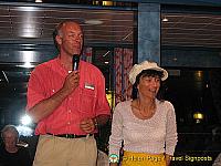 Vanillekipferl demonstration on board on riverboat