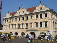 The Falkenhaus' Rococo stucco-work façade