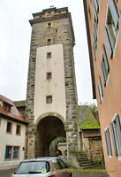 The Galgentor or Gallows Gate was where the town's gallows stood