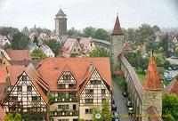 Rothenburg wall views