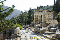 Delphi: the archaelogical site