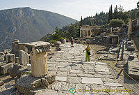 Delphi: the archaelogical site