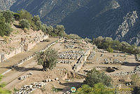 Delphi: the archaelogical site