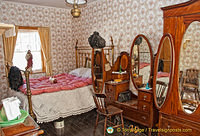 Main bedroom of The Golden Vale House