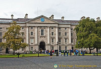 Regent House whose archway leads to the Front Gate