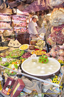 The mouth-watering view through the shop window of La Baita