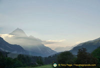 View of the Dolomites from Cortina d'Ampezzo