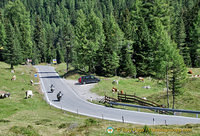 Motorcycling in the Dolomites