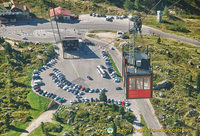 Cable car to the top of Lagazuoi