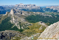 Walking in the Dolomites