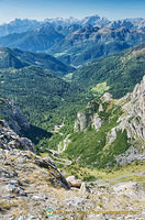 Dolomite views from Lagazuoi