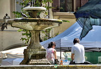 A 17th century fountain