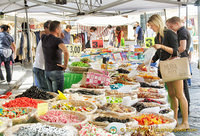 A very nice sweet and candied fruit stall