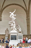 Rape of the Sabine Women by Giambologna