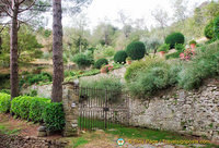 Gate to Frances Mayes' house