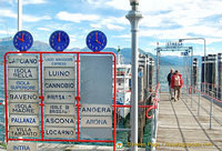 Stresa ferry pier