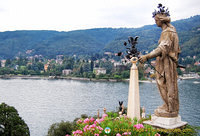 One of the many sculptures personifying rivers, seasons and winds