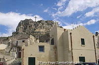 The people of Matera used to live in these cave dwellings