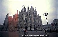 The Gothic Duomo with its spires piercing the skies
[Milan - Italy]