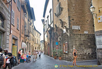 Entrance to Torre del Moro on the left