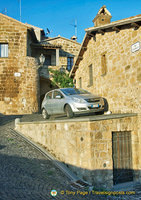 Via Volsinia on the western edge of Orvieto