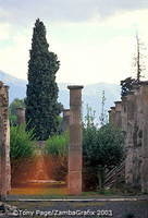 Much of the artefacts have been moved to the Museo Archeologico Nazionale in Naples