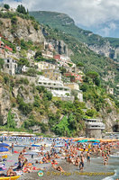 Positano beach view