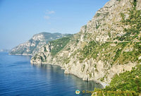 Positano coastline