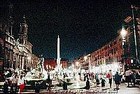 Piazza Navona by night