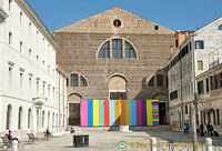 San Lorenzo, a large but closed church