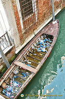 This boat has seen better days