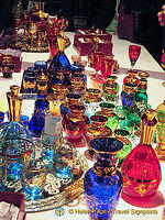 The more traditional Murano glassware