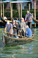 Catching the traghetto to the Rialto markets