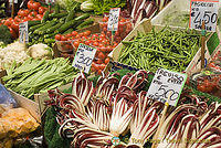 Vegetable stall at the Rialto market