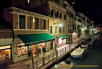 View of the Trattoria la Rosa dei Venti at Minotto 164