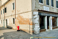 Statue of Antonio Rioba on Fondamenta dei Mori