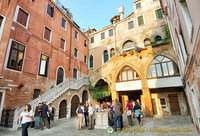 Sunset drinks at the Taverna Del Campiello Remer