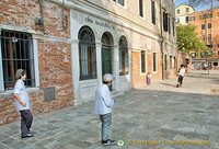 Local kids in Campo di Ghetto Nuovo