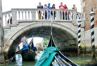 Watching the gondolas go by