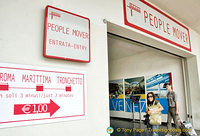 Entrance to the People Mover on Piazzale Roma